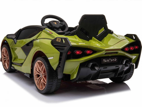 Licensed Lamborghini Sian childrens electric ride on car with MP4 Screen and parental control