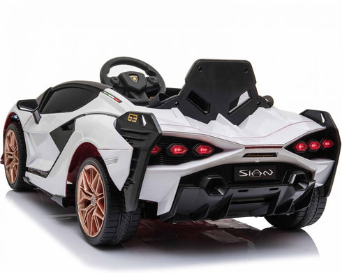 Licensed Lamborghini Sian childrens electric ride on car with parental control