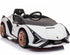 Licensed Lamborghini Sian childrens electric ride on car with parental control