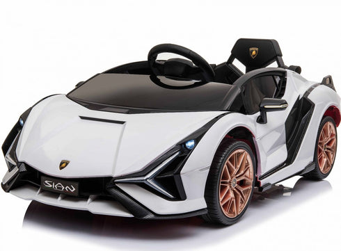 Licensed Lamborghini Sian childrens electric ride on car with parental control