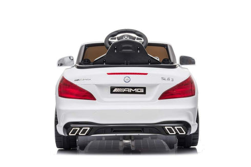 Mercedes benz SL63 Childrens electric ride on car- white