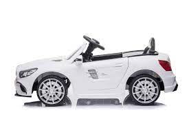Mercedes benz SL63 Childrens electric ride on car- white
