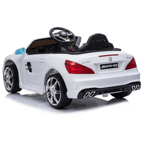 Mercedes benz SL63 Childrens electric ride on car- white