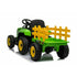 KIDS ELECTRIC RIDE ON TRACTOR WITH TRAILER & PARENTAL REMOTE CONTROL 12v