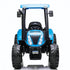 Licensed New Holland T7 Tractor Kids Electric Ride On Tractor 24V - Blue