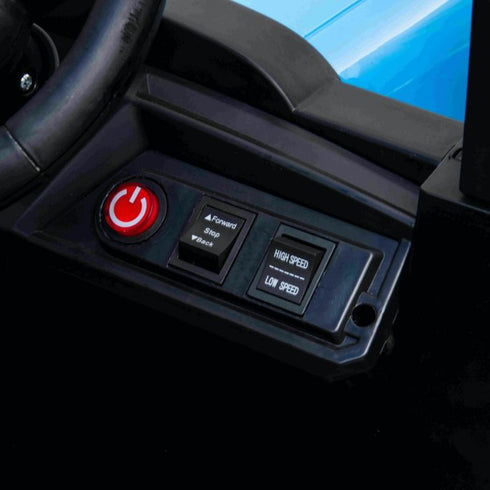 Licensed New Holland T7 Tractor Kids Electric Ride On Tractor 24V - Blue