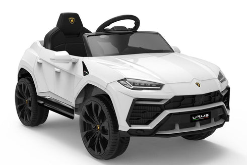 Licensed Lamborghini Urus 12V Ride On Children's Electric SUV - White