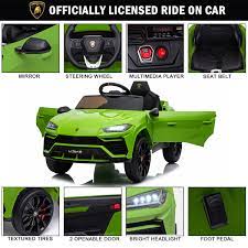 Licensed Lamborghini Urus 12V Ride On Children's Electric SUV - Green