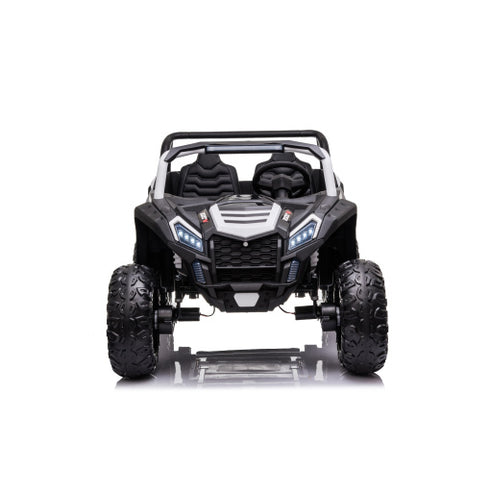 Kids Ride on 24v ATV Large Size 2 Seater Ride On Buggy with Leather Seats Eva Rubber Wheels and MP4 TV