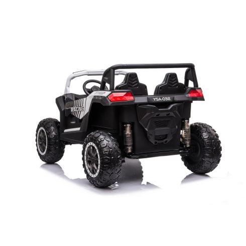 Kids Ride on 24v ATV Large Size 2 Seater Ride On Buggy with Leather Seats Eva Rubber Wheels and MP4 TV
