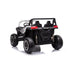 Kids Ride on 24v ATV Large Size 2 Seater Ride On Buggy with Leather Seats Eva Rubber Wheels and MP4 TV