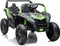 Kids Ride on 24v ATV Large Size 2 Seater Ride On Buggy with Leather Seats Eva Rubber Wheels and MP4 TV