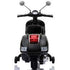 Licensed Children's Vespa 12V Ride On Electric Bike - Black