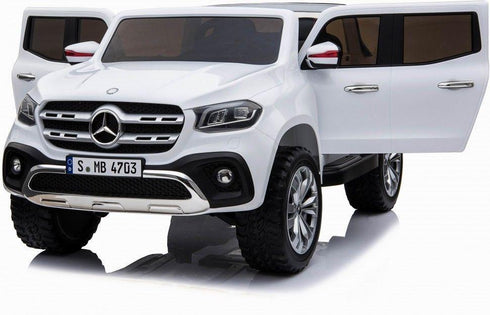 Kids Licensed Mercedes X Class Pickup  24v 4WD Electric / Battery Ride on Car Jeep- White
