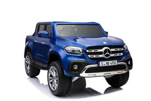 Kids Licensed Mercedes X Class Pickup 24v 4WD Electric / Battery Ride on Car Jeep- Blue