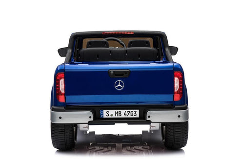 Kids Licensed Mercedes X Class Pickup 24v 4WD Electric / Battery Ride on Car Jeep- Blue