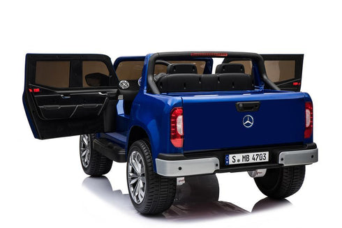 Kids Licensed Mercedes X Class Pickup 24v 4WD Electric / Battery Ride on Car Jeep- Blue