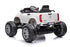 New Mercedes monster truck 24v 4wd mp4 kids ride on car - White