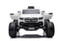 New Mercedes monster truck 24v 4wd mp4 kids ride on car - White
