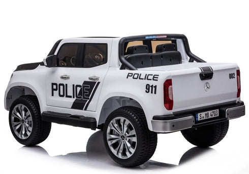 Licensed Mercedes X Class pick up Kids Police car