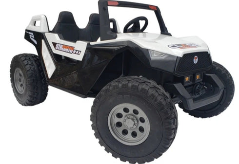 Clash Buggy 24v Extra Large 2 Seater Ride on- White