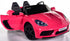 New Super Sport XL 24V Porsche style Ride On Car with 180W Brushless Motor - Pink