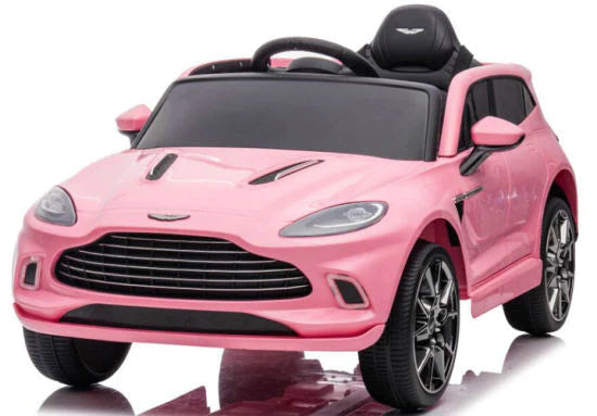 Aston Martin DBX 12v Kids ride on car Pink www.kidscarstore