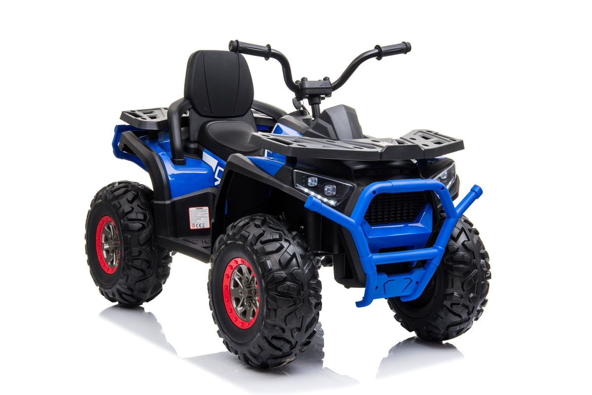 XMX607 Kids ride on Quad bike 12v - Blue – www.kidscarstore.co.uk